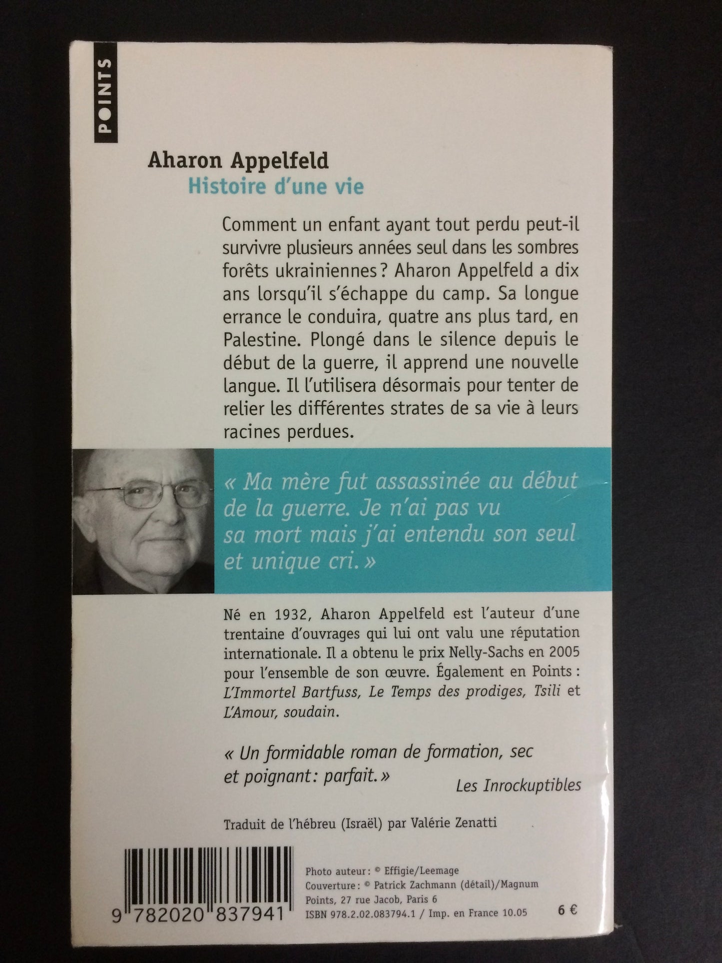 HISTOIRE D'UNE VIE