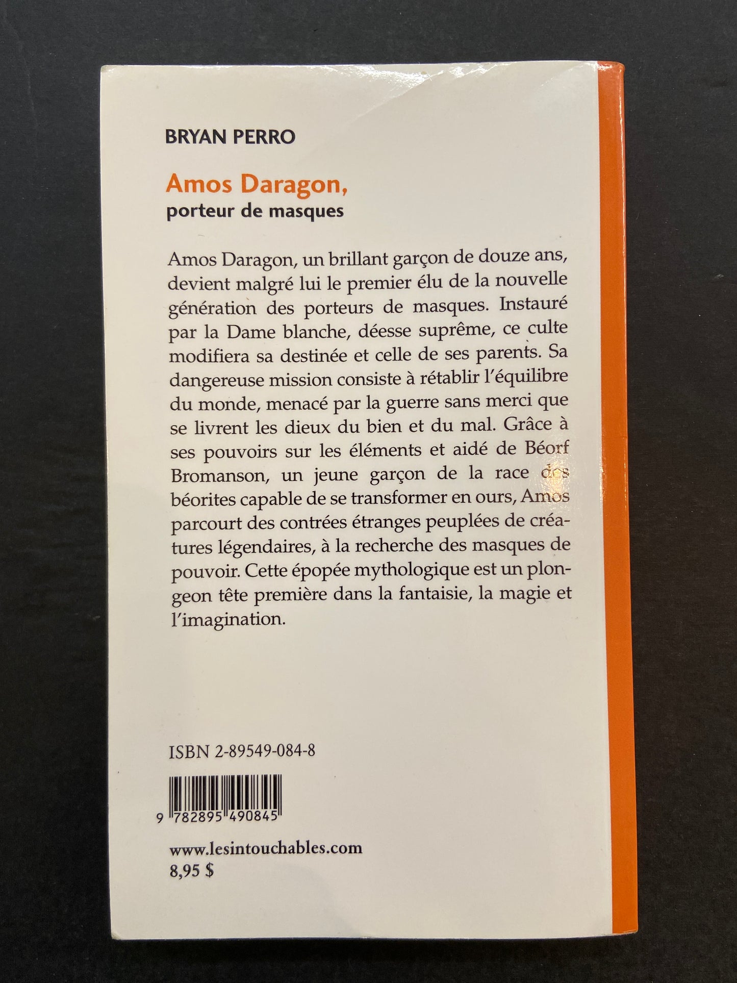 AMOS DARAGON - TOME 01 - PORTEUR DE MASQUES