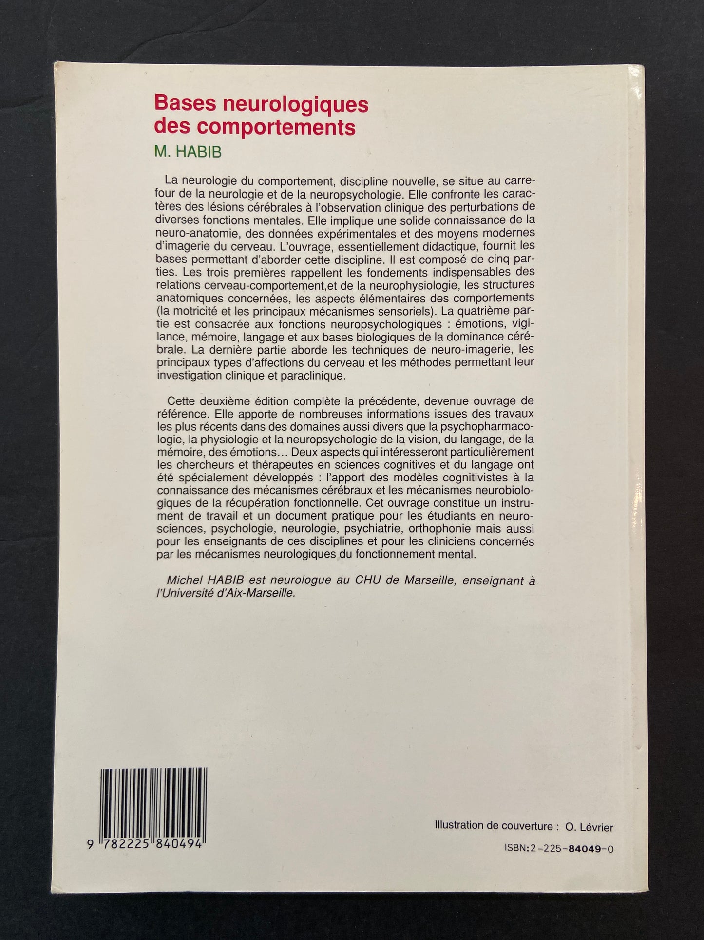 BASES NEUROLOGIQUES DES COMPORTEMENTS