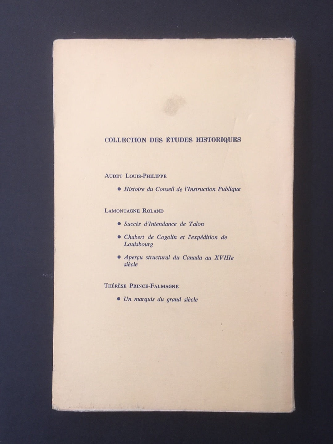 INTRIGUES FRANÇAISES ET AMÉRICAINES AU CANADA 1800-1802