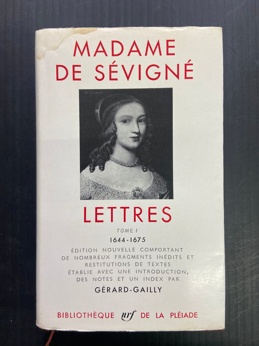 MADAME DE SÉVIGNÉ - LETTRES - TOME 01 - 1644-1675