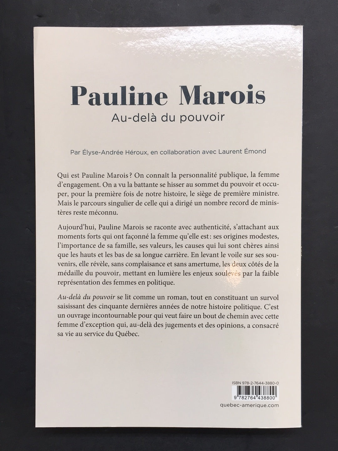 AU-DELÀ DU POUVOIR