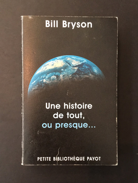 UNE HISTOIRE DE TOUT OU PRESQUE…