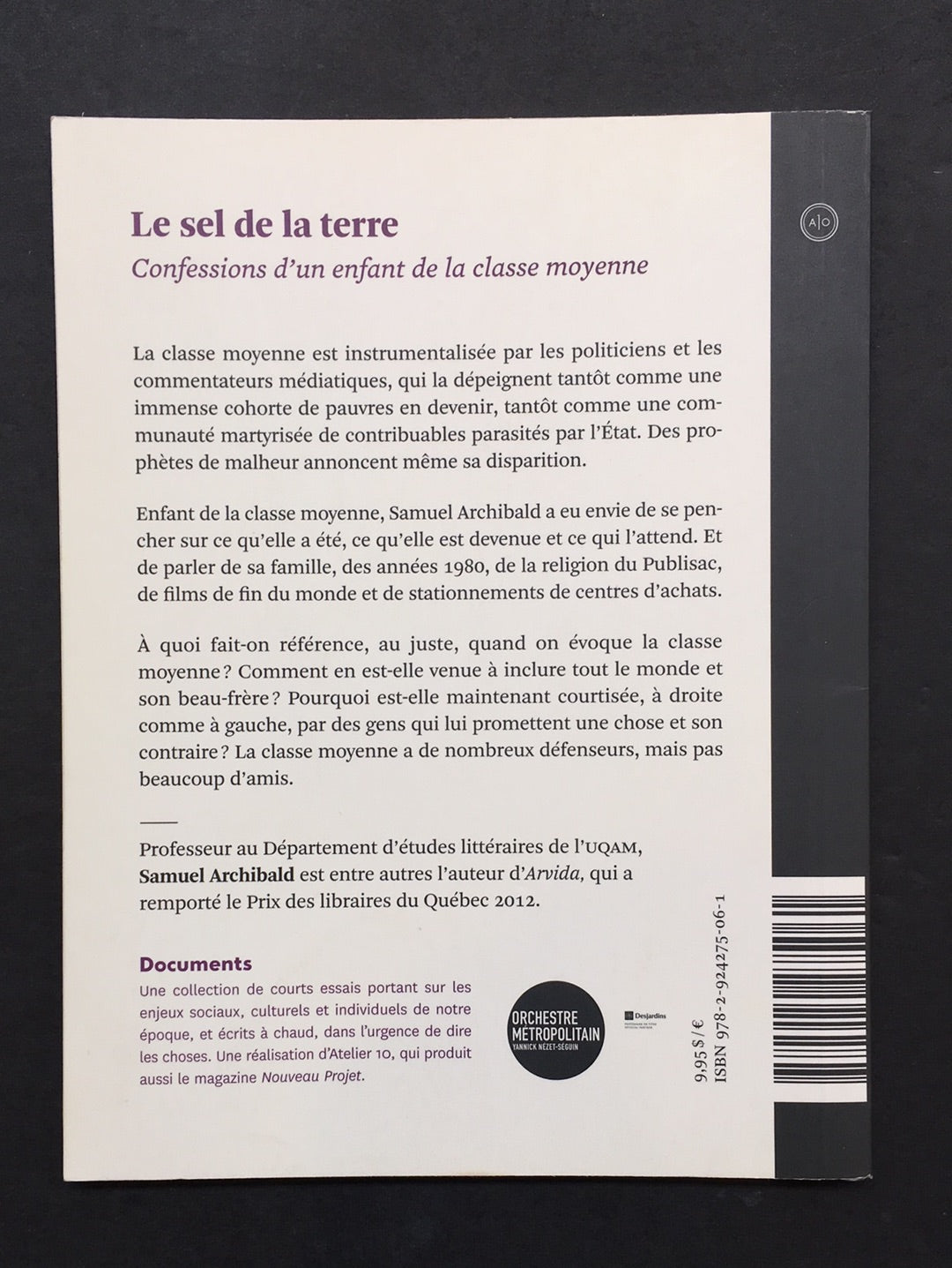 DOCUMENTS - TOME 03 - LE SEL DE LA TERRE