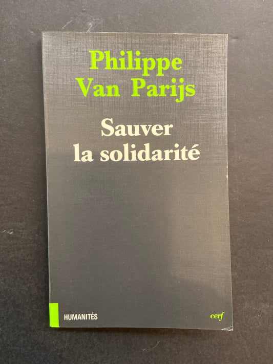 SAUVER LA SOLIDARITÉ