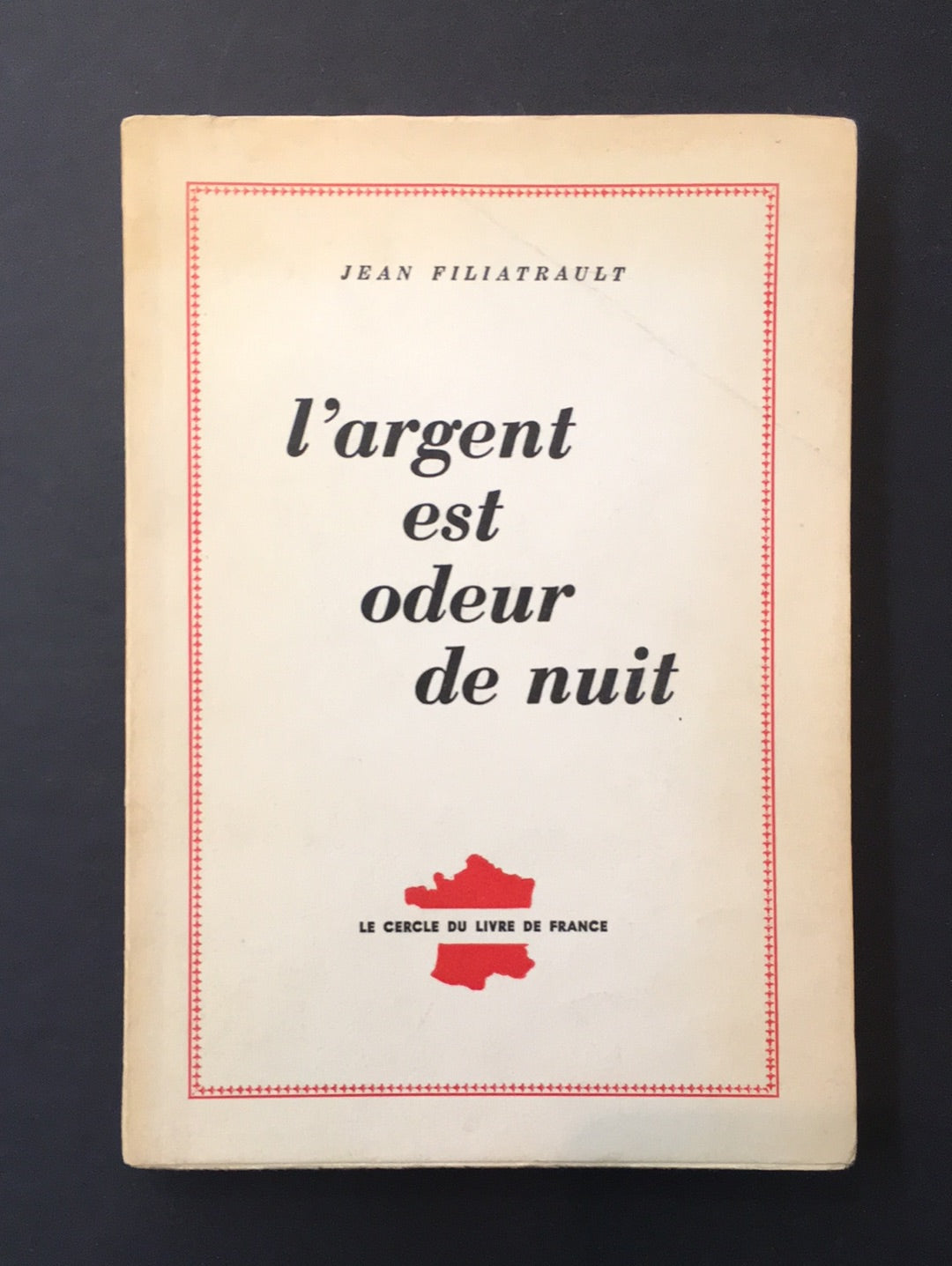 L'ARGENT EST ODEUR DE NUIT