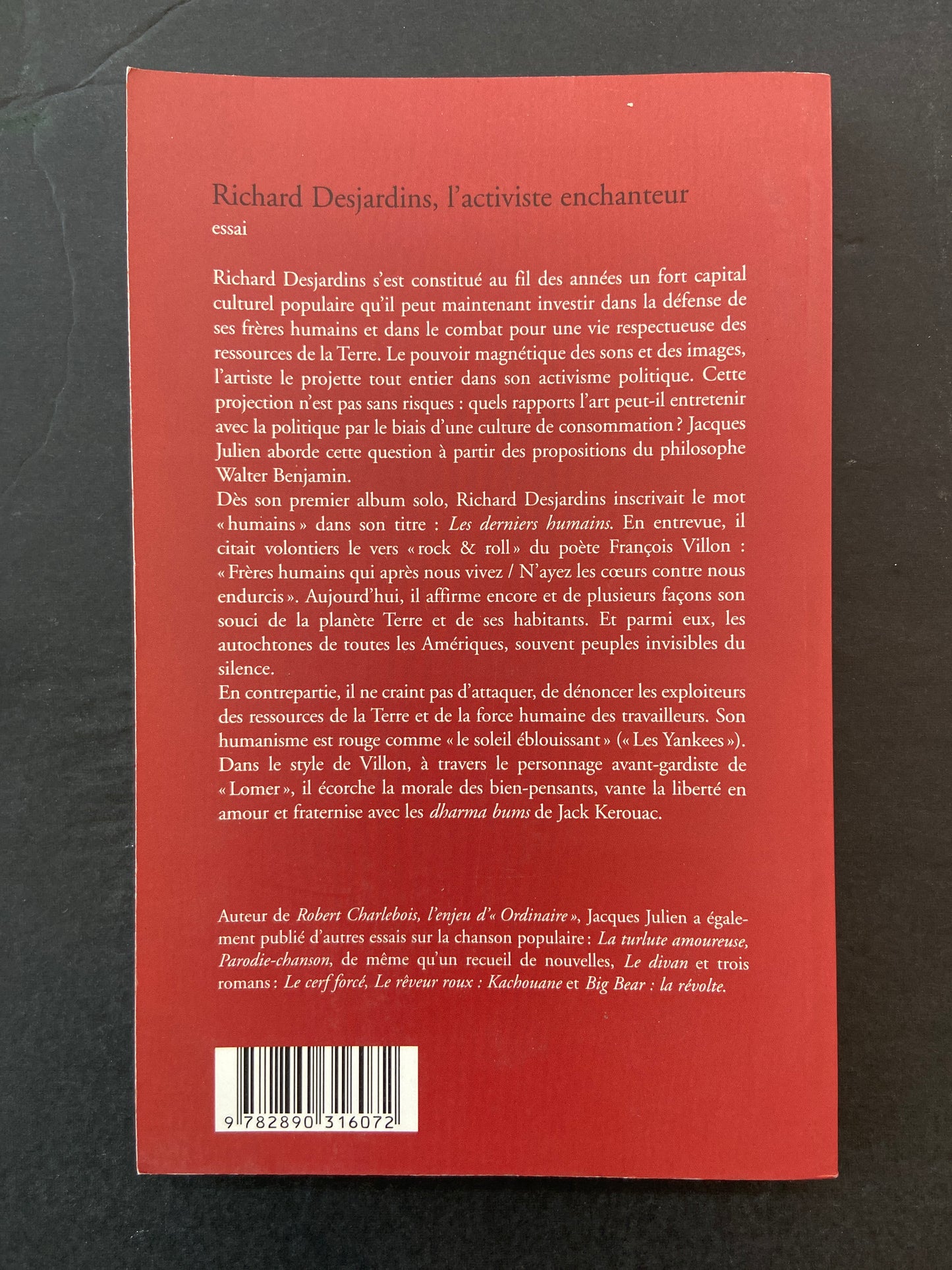 RICHARD DESJARDINS - L'ACTIVISTE ENCHANTEUR