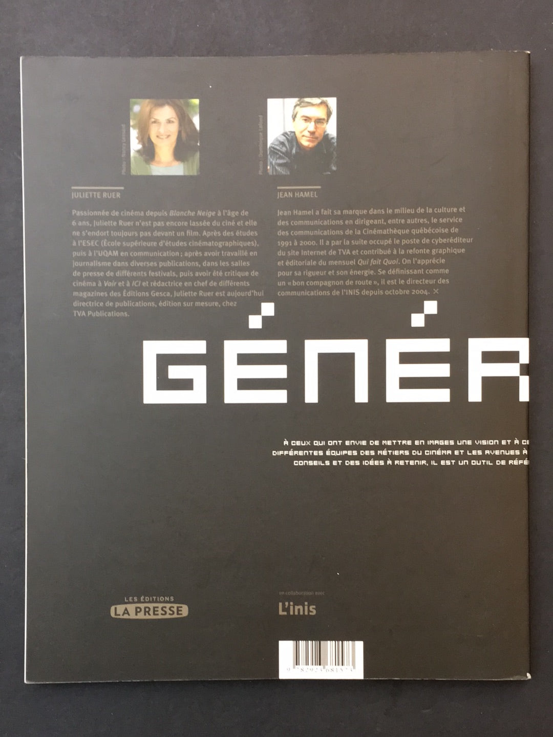 GÉNÉRIQUE: LES MÉTIERS DERRIÈRE LA CRÉATION D'UN FILM