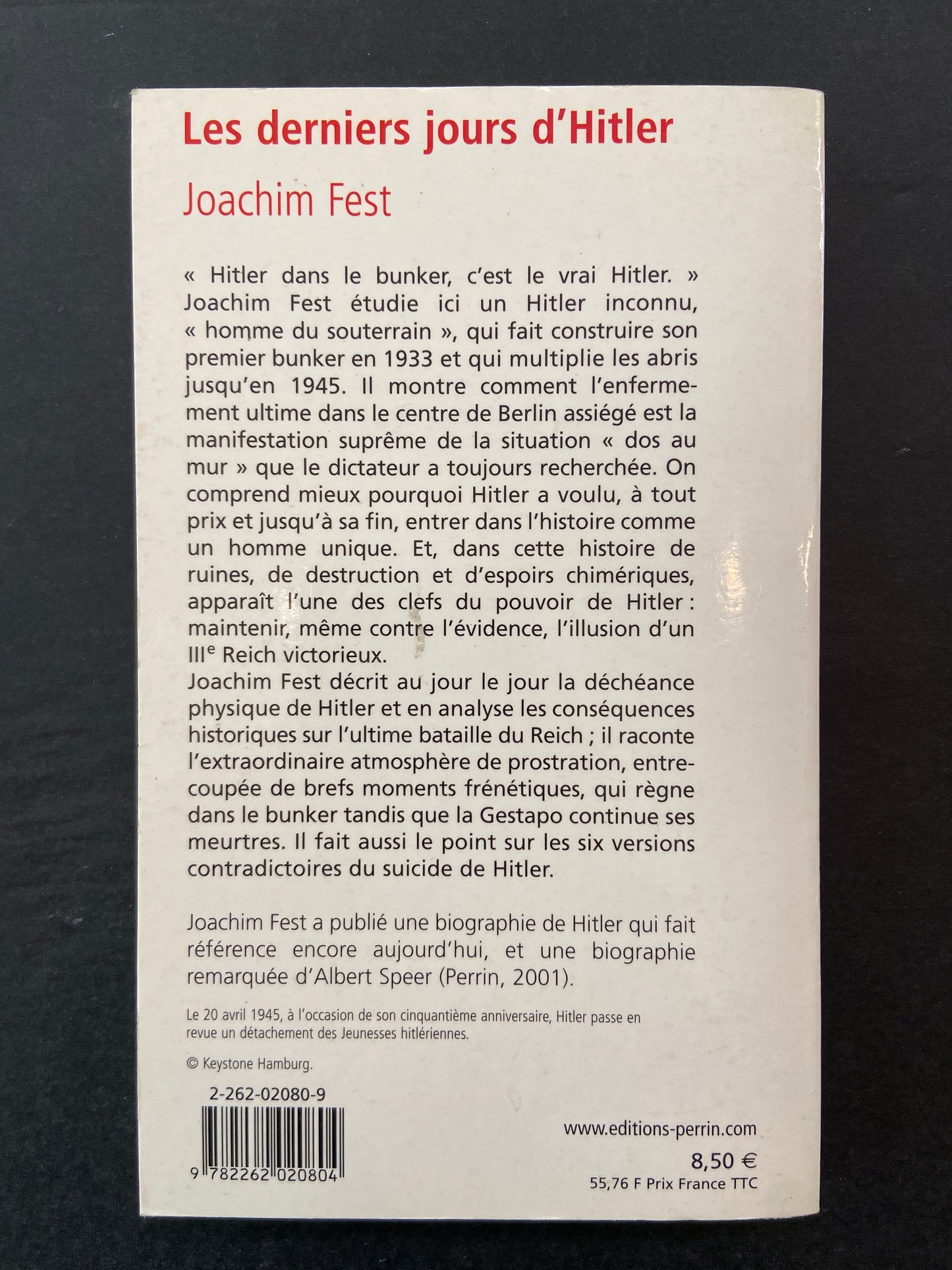 LES DERNIERS JOURS D'HITLER