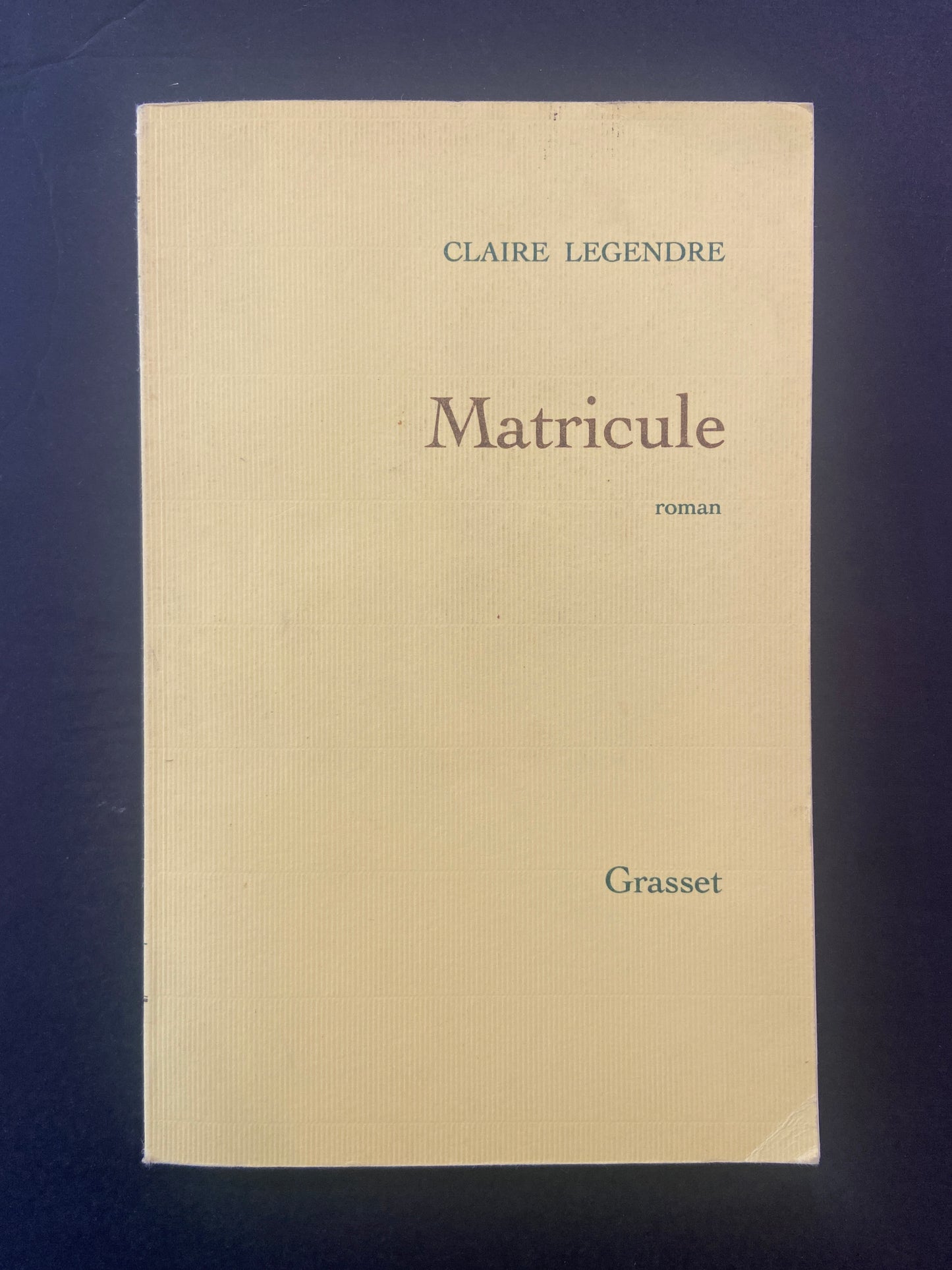 MATRICULE