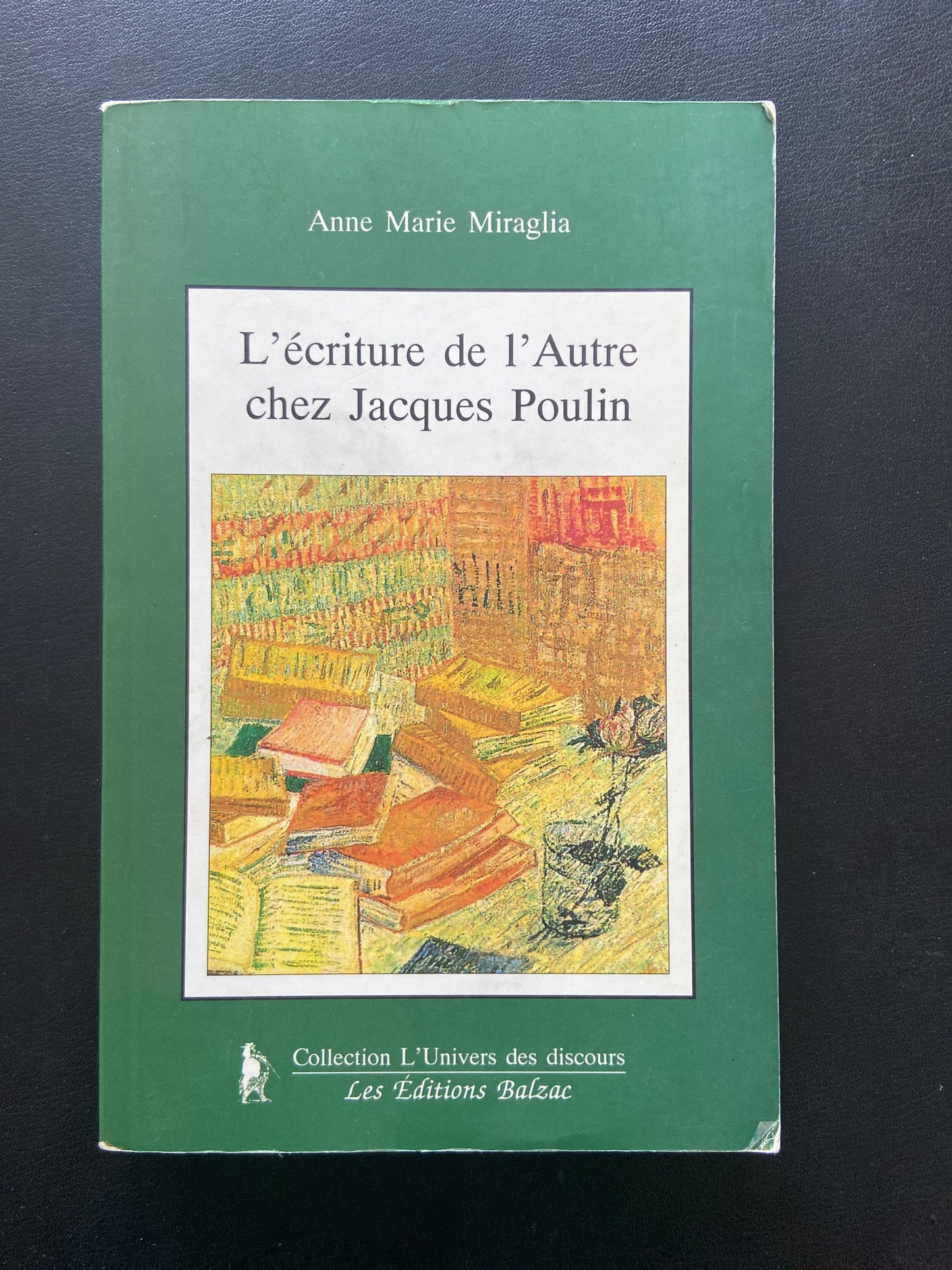 L'ÉCRITURE DE L'AUTRE CHEZ JACQUES POULIN