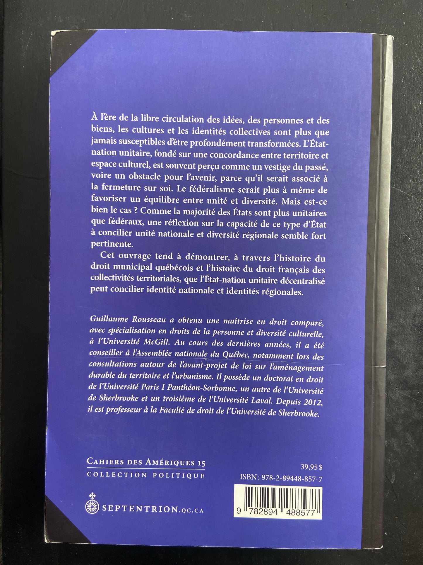 L'ÉTAT-NATION FACE AUX RÉGIONS