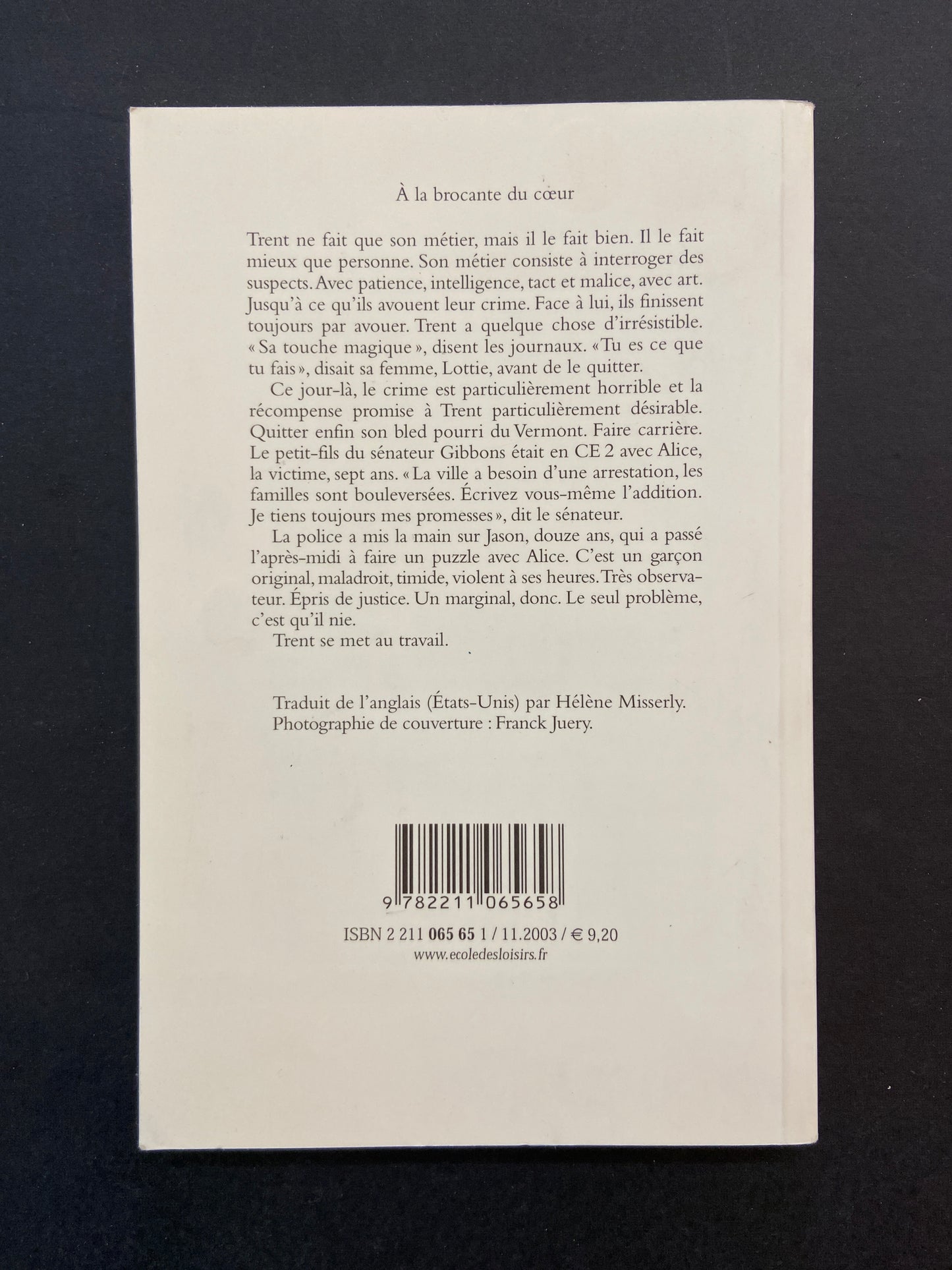 À LA BROCANTE DU COEUR