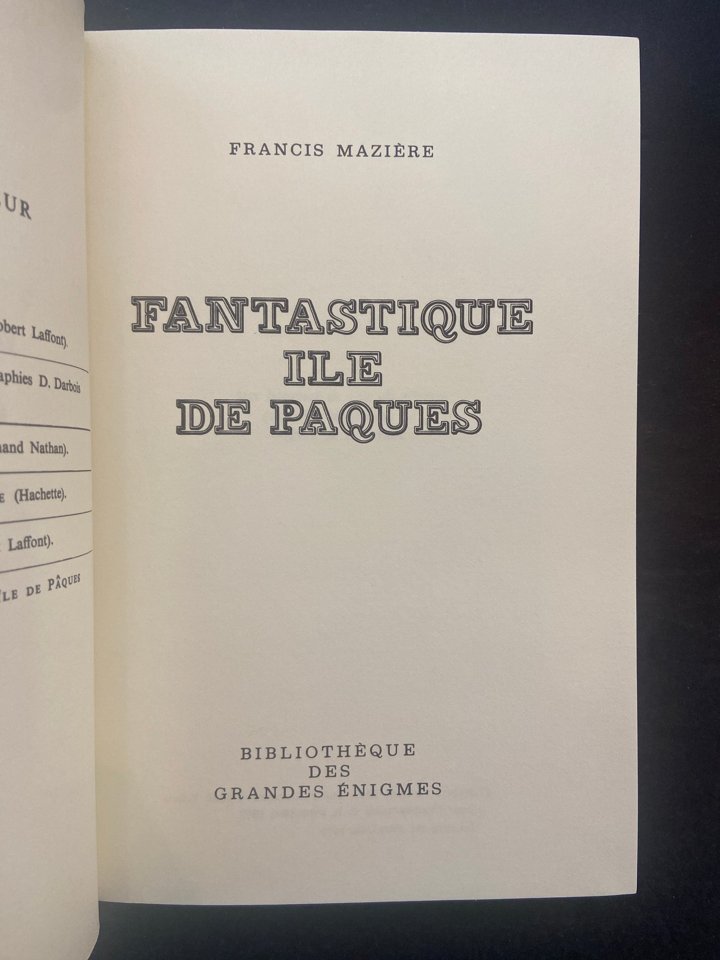 FANTASTIQUE ÎLE DE PÂQUES