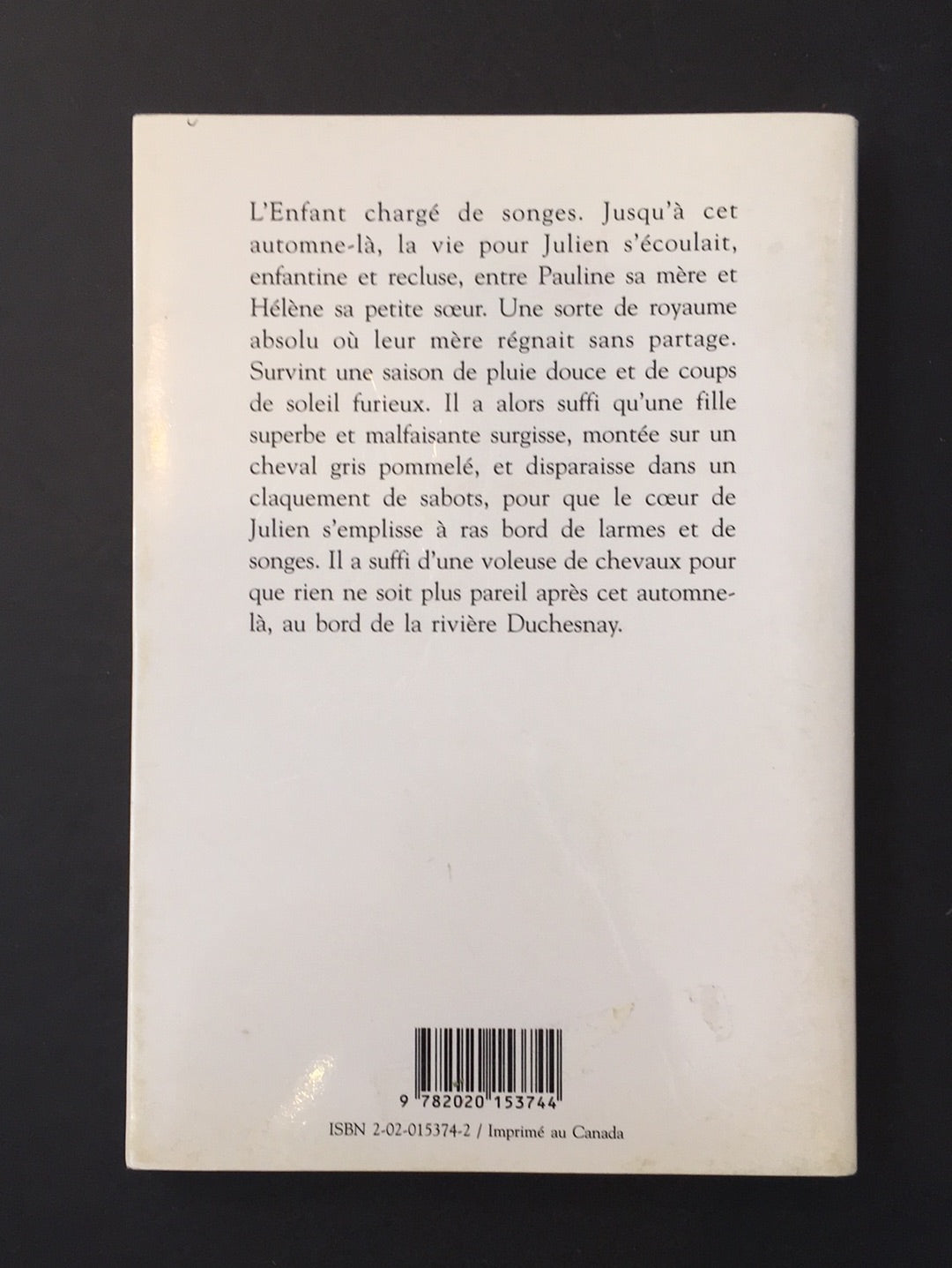 L'ENFANT CHARGÉ DE SONGES