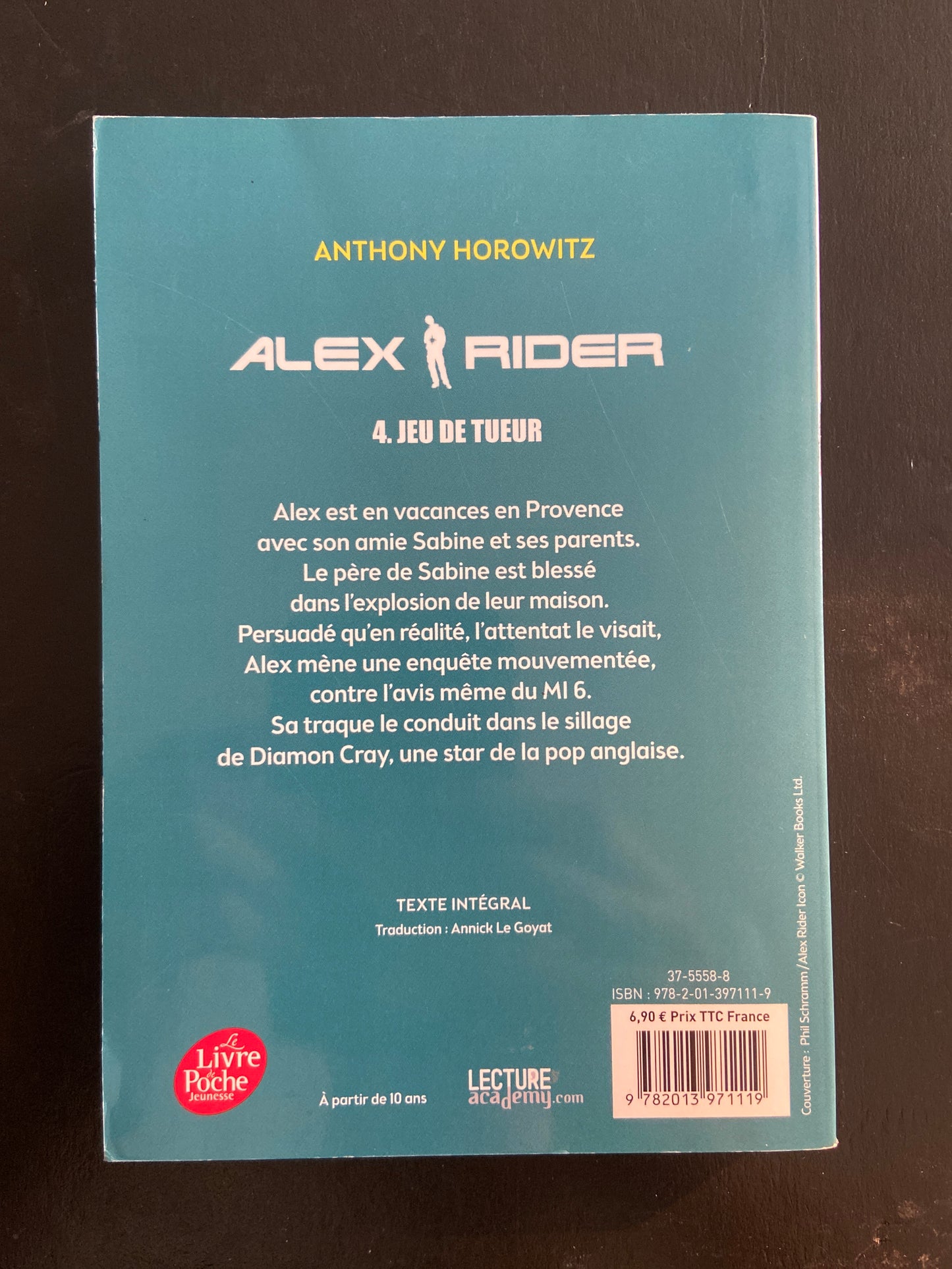 ALEX RIDER - TOME 04 - JEU DE TUEUR