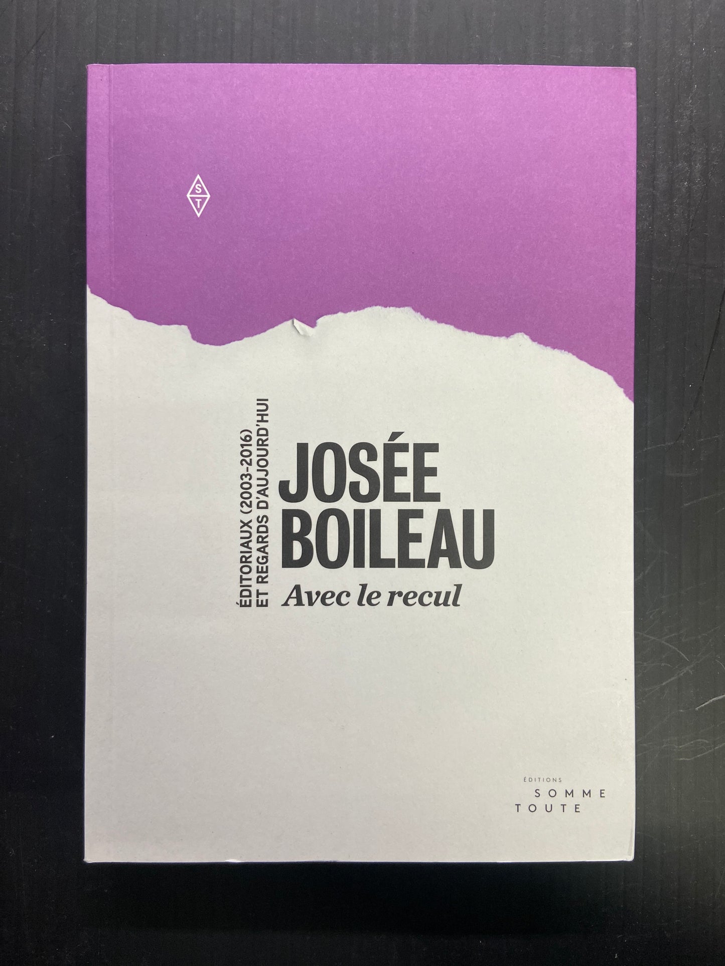 AVEC LE RECUL