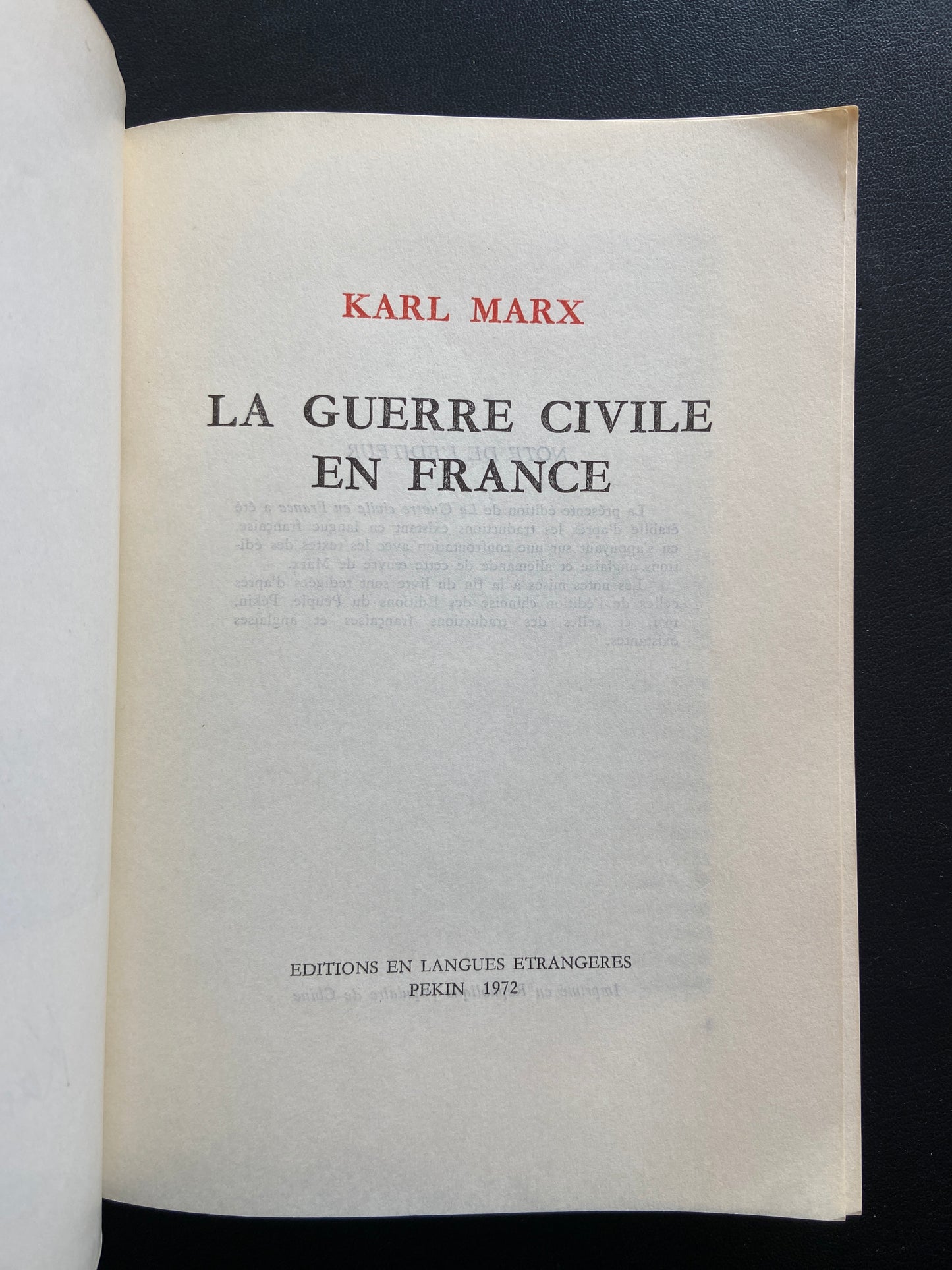 LA GUERRE CIVILE EN FRANCE