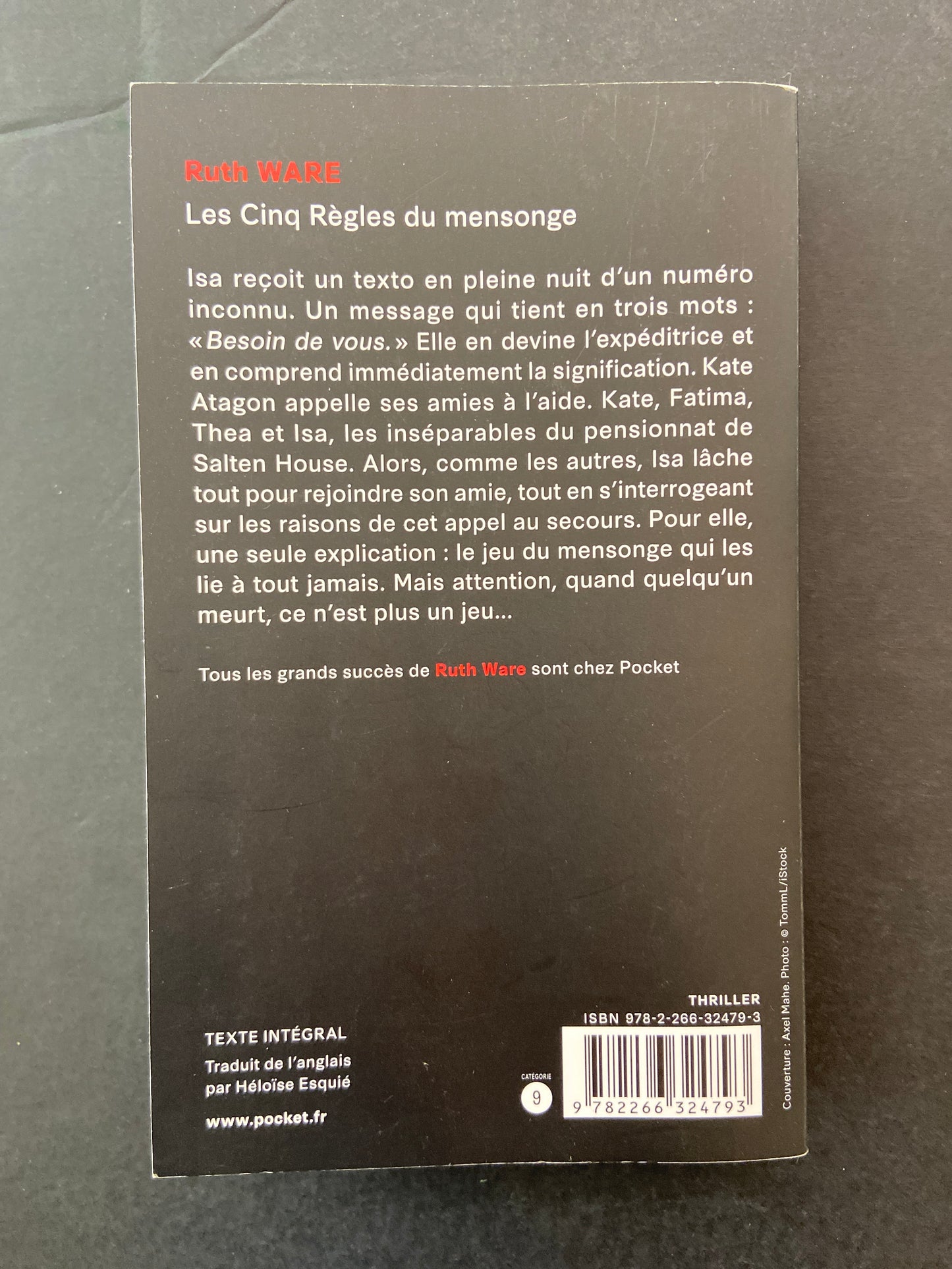 LES CINQ RÈGLES DU MENSONGE