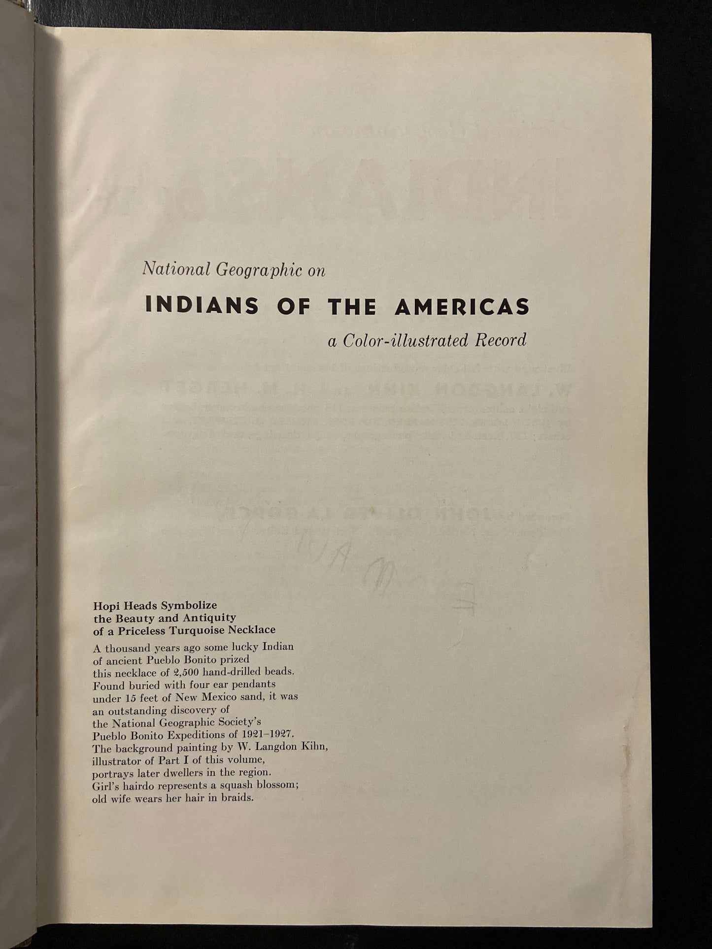 NATIONAL GEOGRAPHIC ON INDIANS OF THE AMERICAS