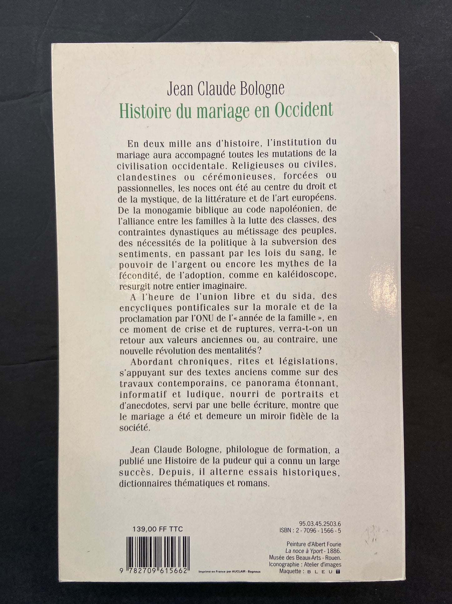 HISTOIRE DU MARIAGE EN OCCIDENT