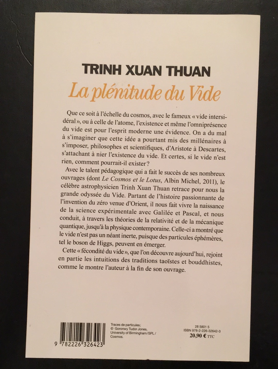 LA PLÉNITUDE DU VIDE