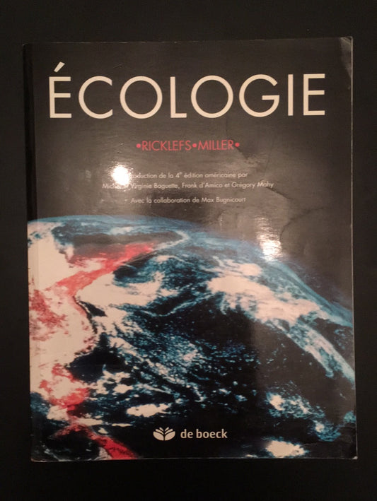 ÉCOLOGIE