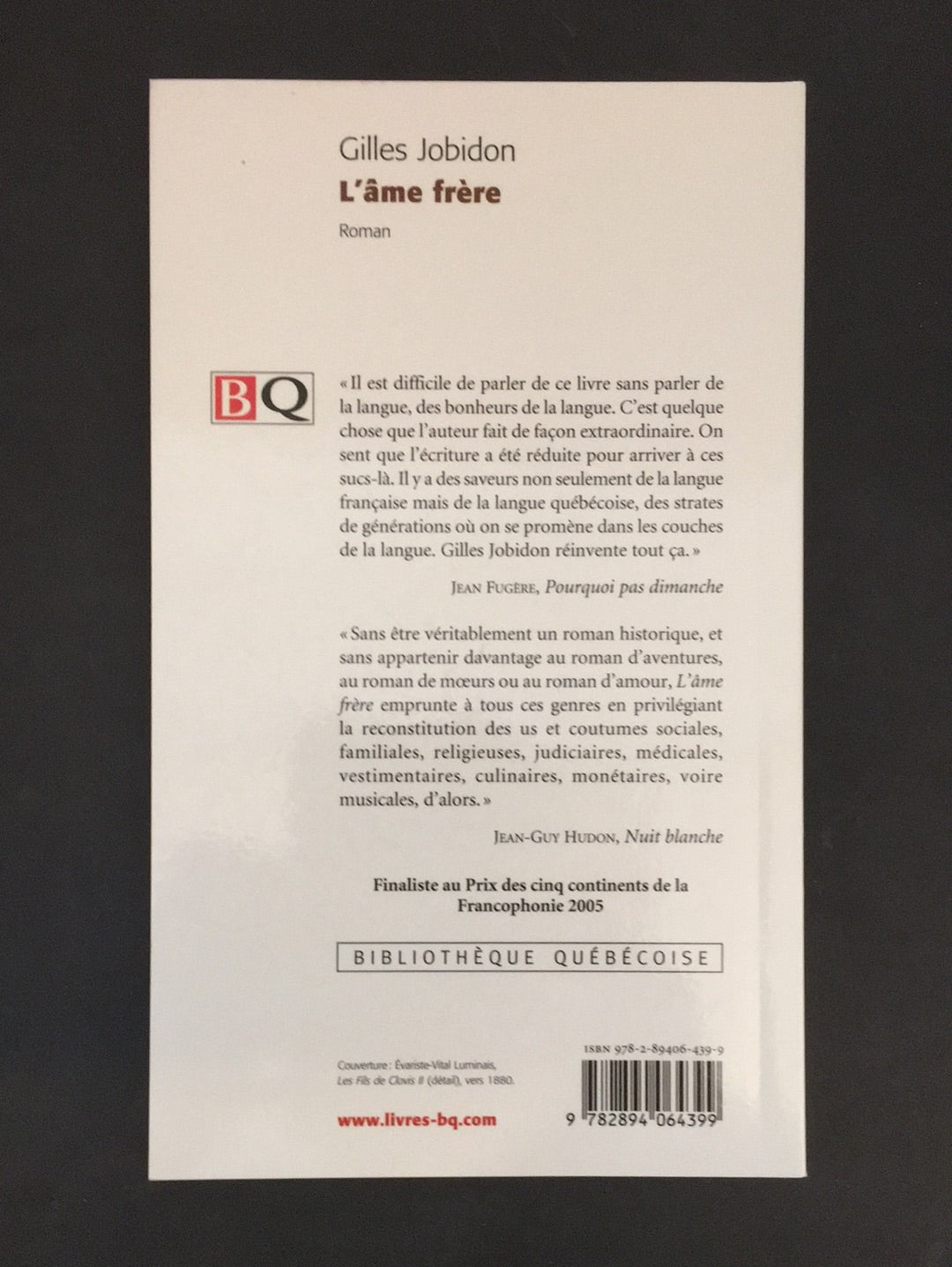 L'ÂME FRÈRE