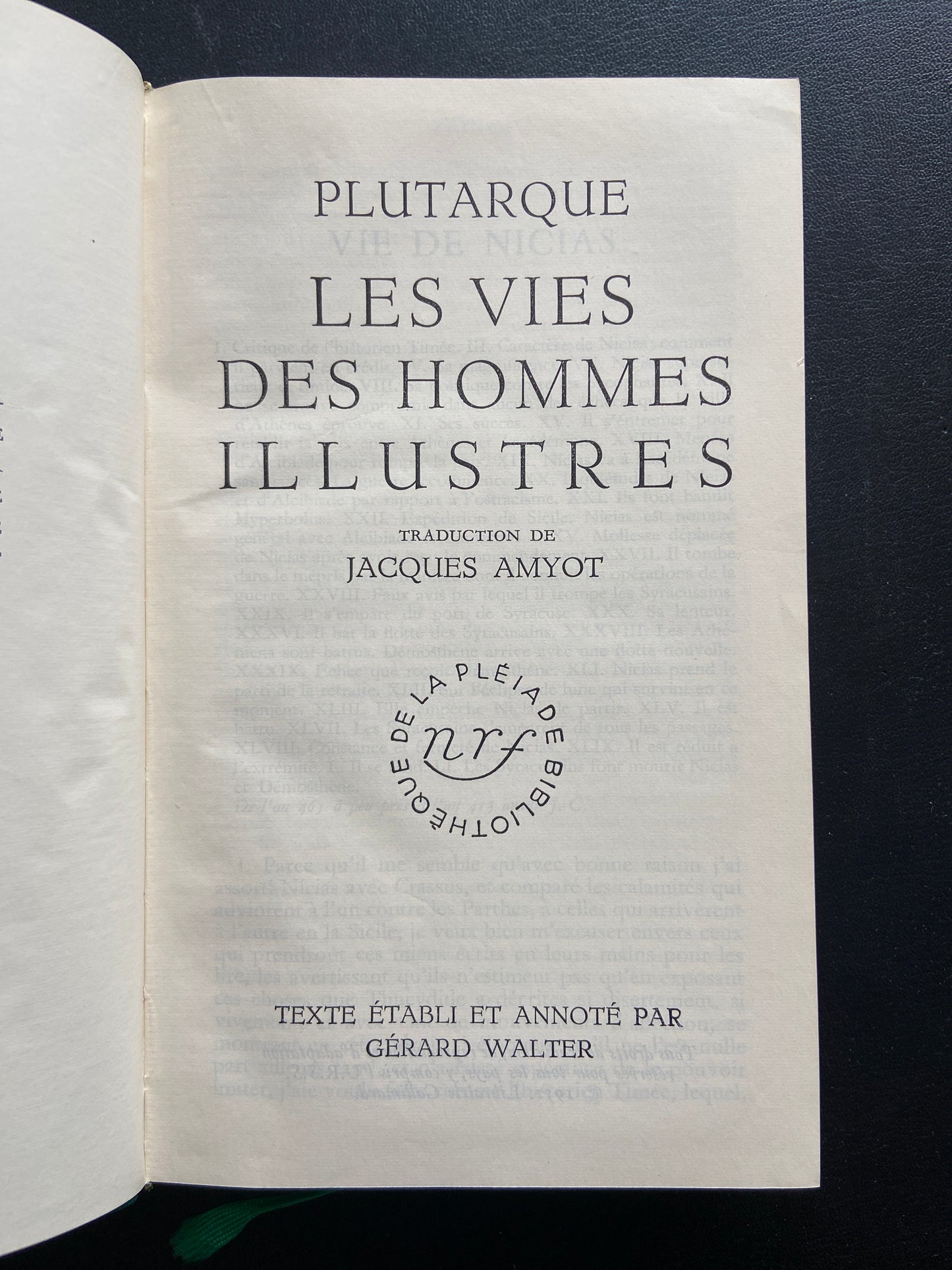 LES VIES DES HOMMES ILLUSTRÉS - TOME 2