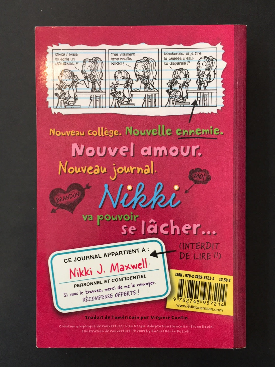 LE JOURNAL D'UNE GROSSE NOUILLE - TOME 01 - UNE RENTRÉE GRATINÉE