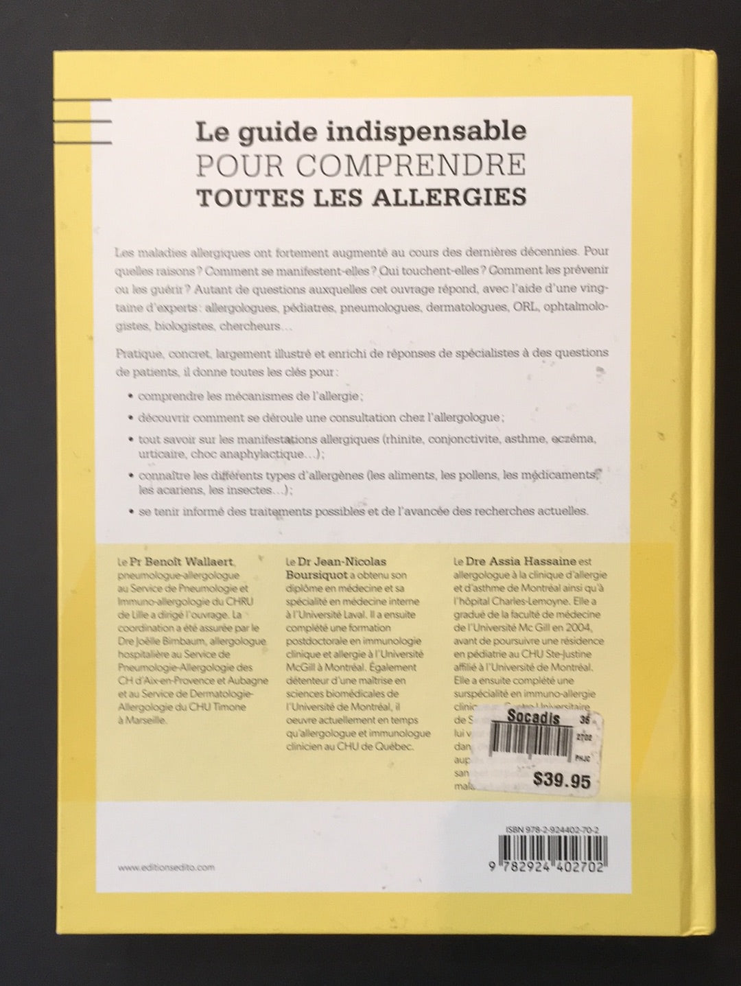 LE GUIDE COMPLET DES ALLERGIES