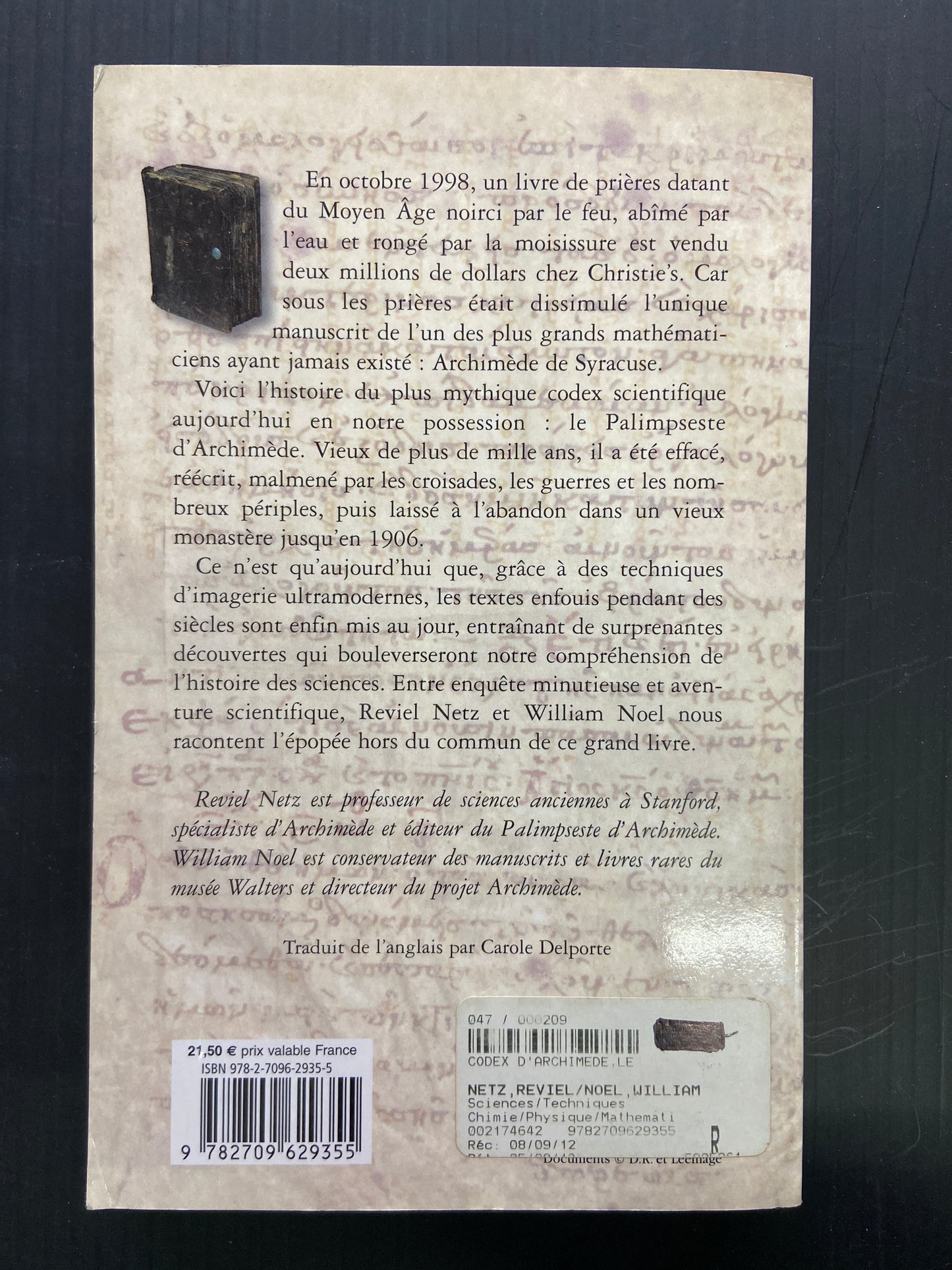 LE CODEX D'ARCHIMÈDE