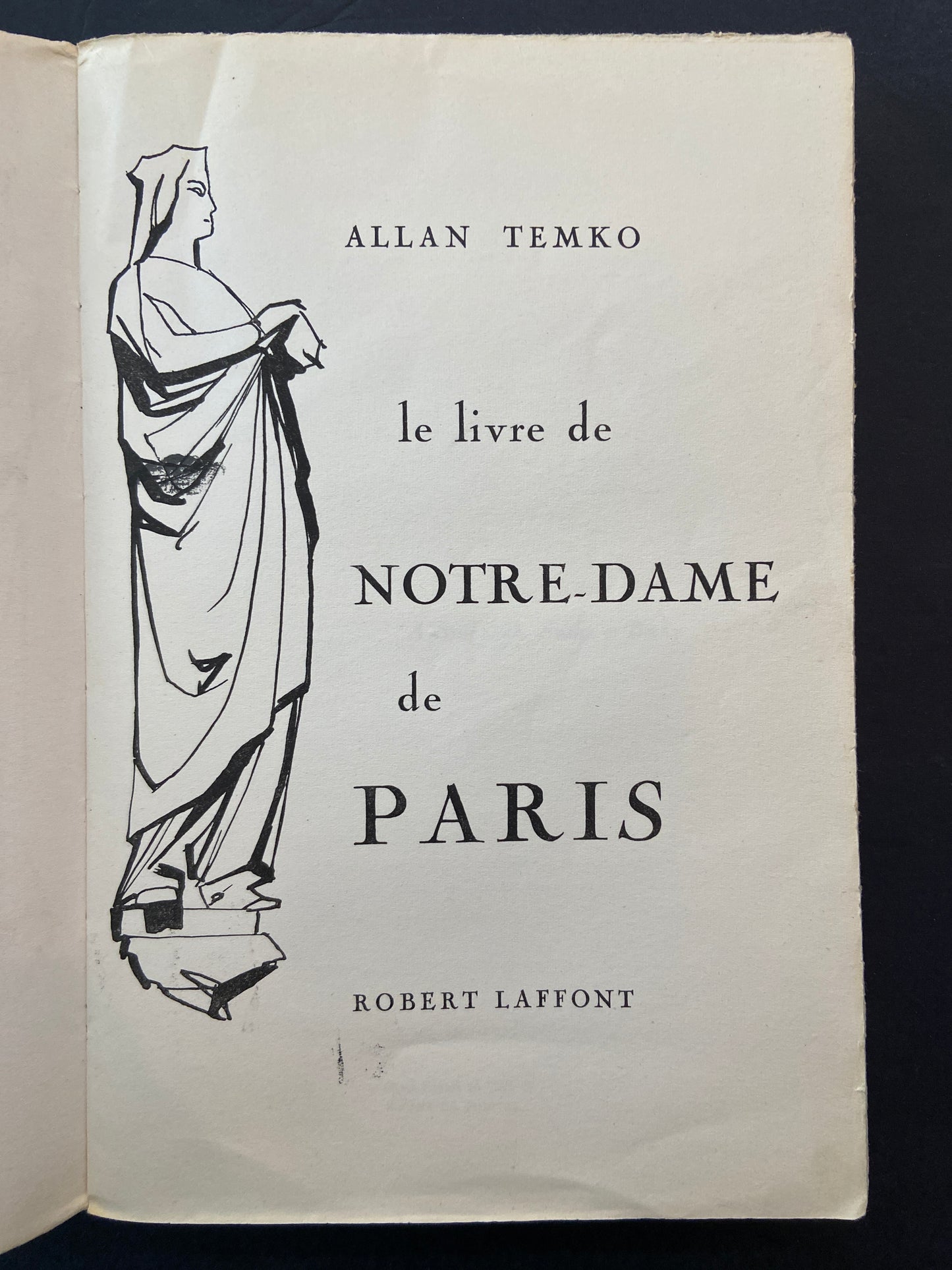 LE LIVRE DE NOTRE-DAME DE PARIS