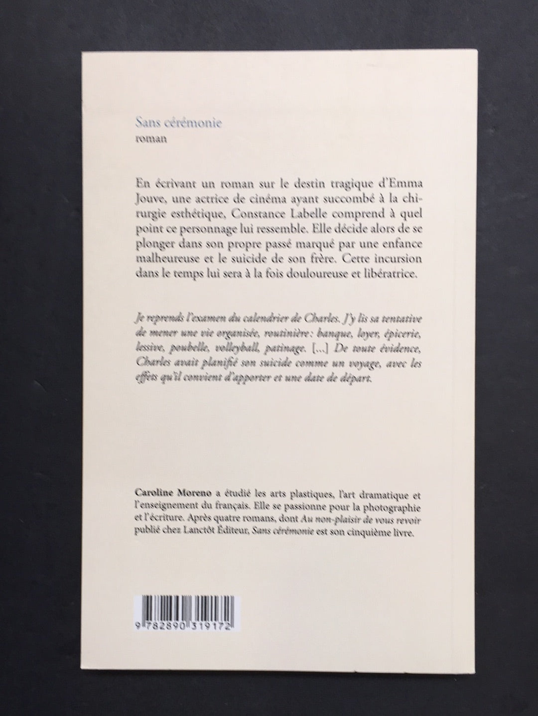 SANS CÉRÉMONIE