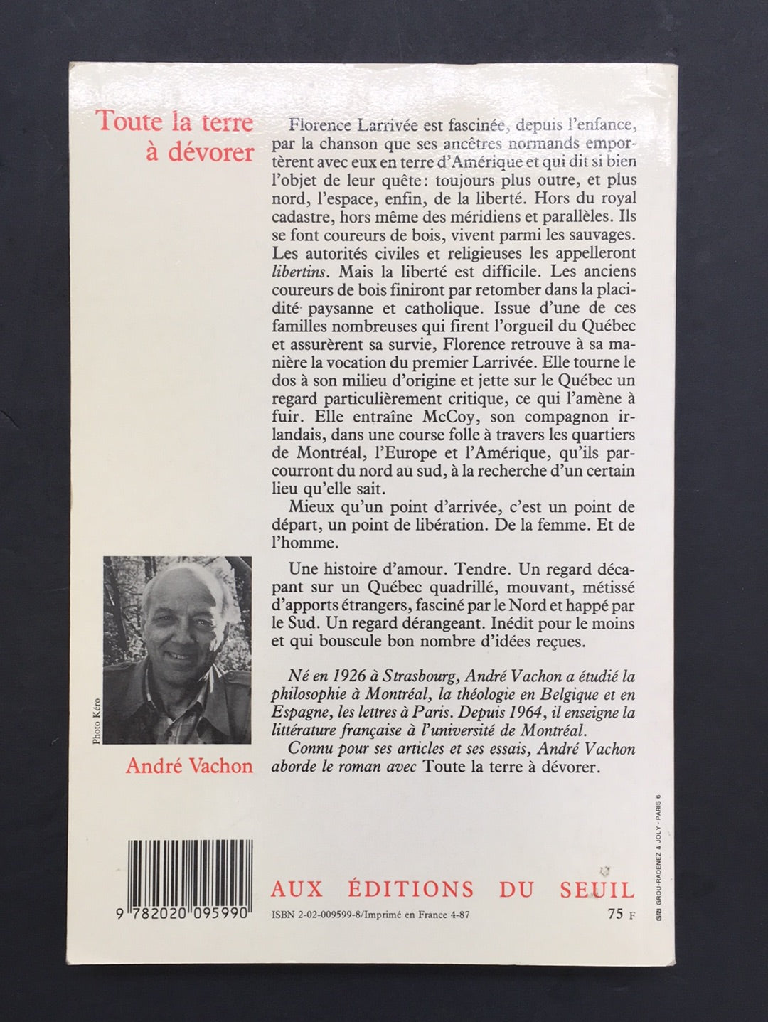 TOUTE LA TERRE À DÉVORER