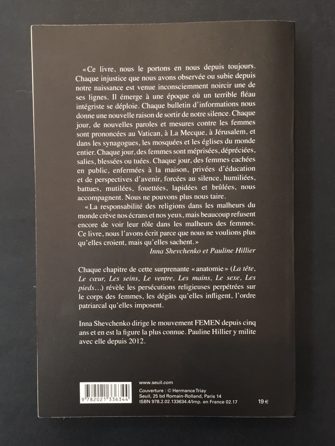 ANATOMIE DE L'OPPRESSION