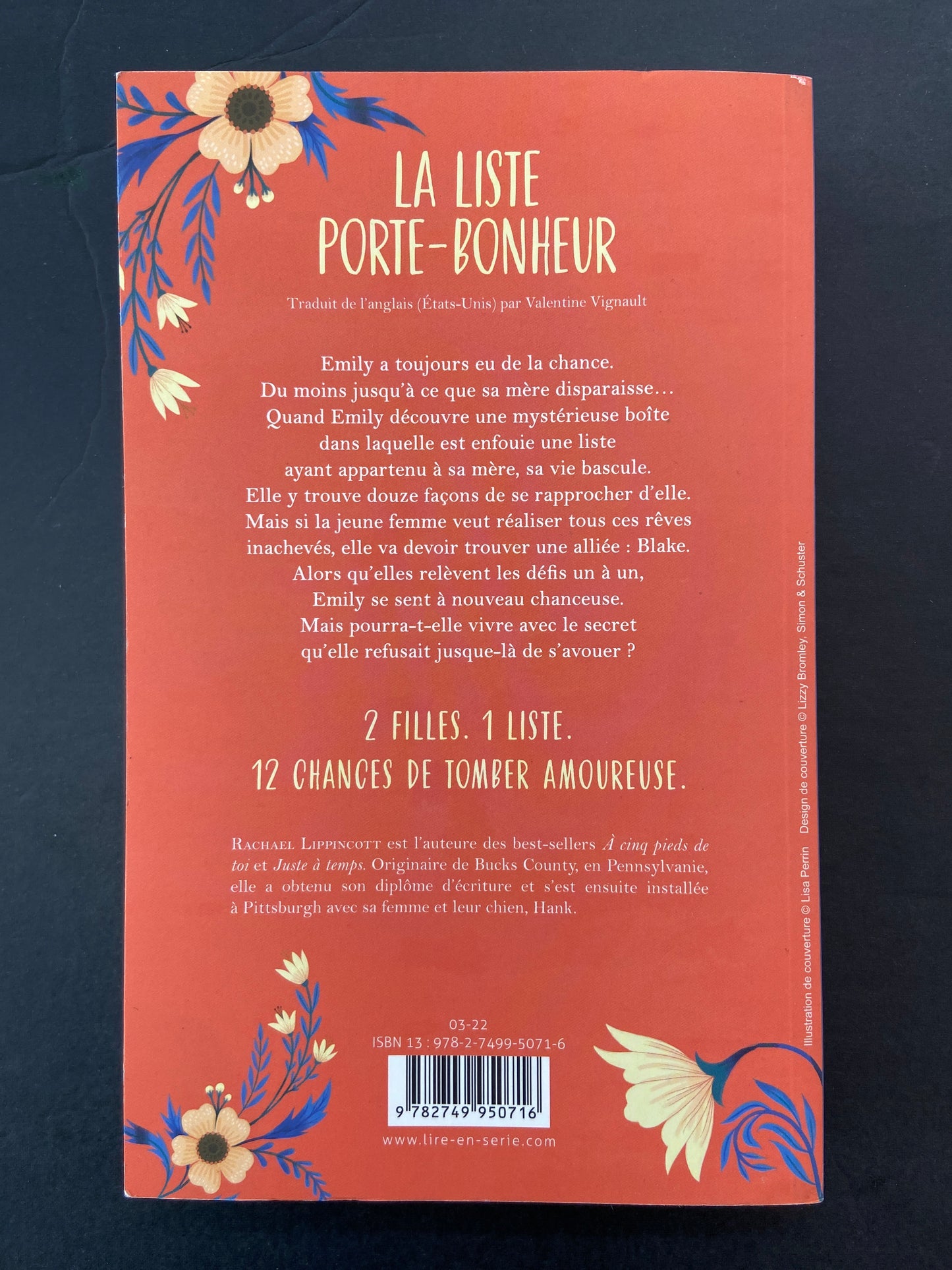 LA LISTE PORTE-BONHEUR