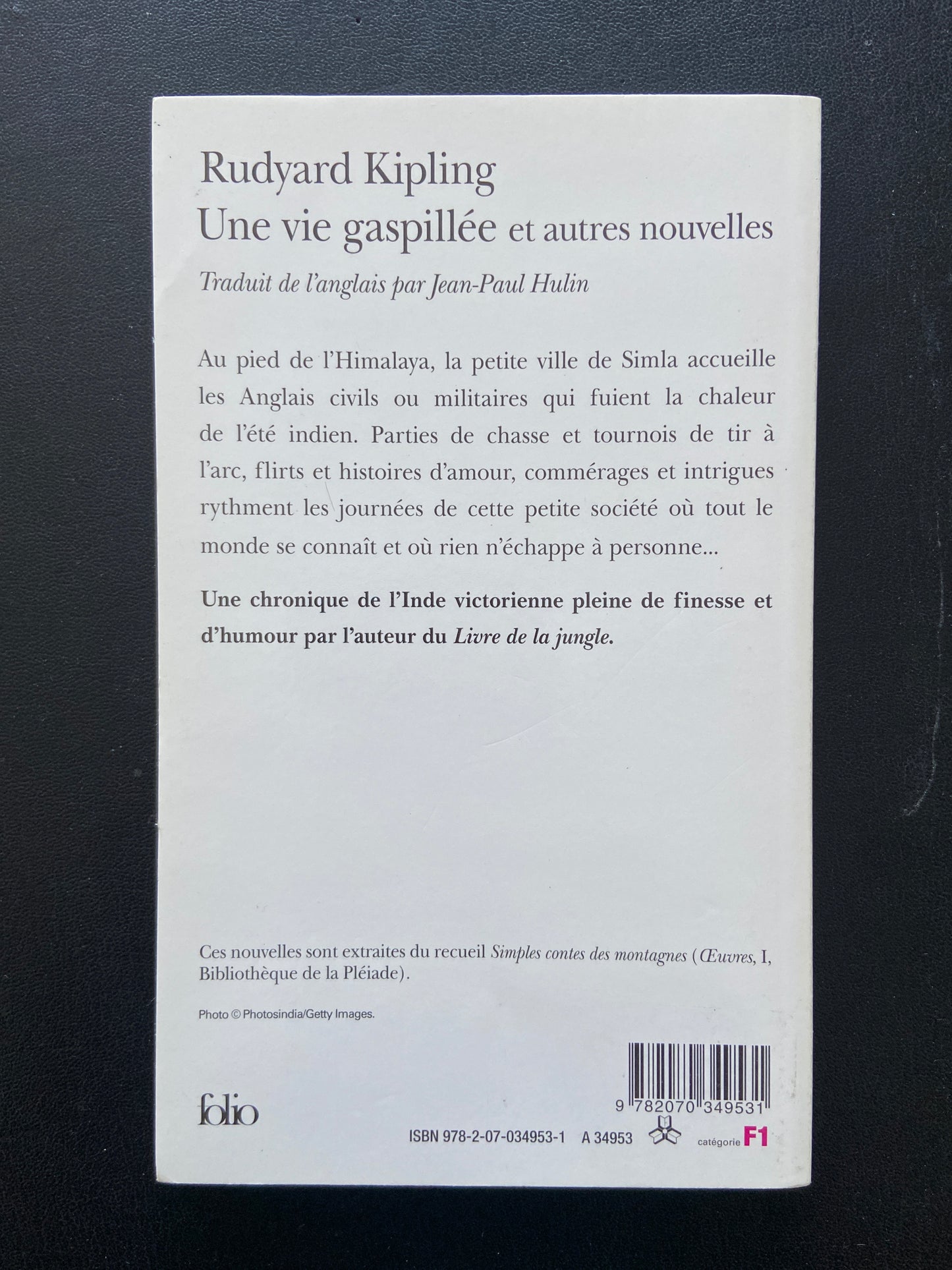 UNE VIE GASPILLÉE