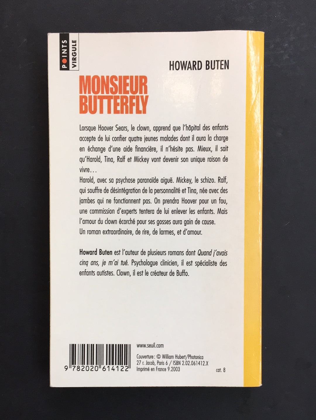 MONSIEUR BUTTERFLY