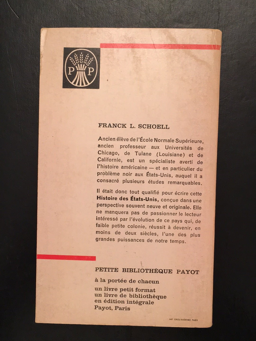 HISTOIRE DES ÉTATS-UNIS