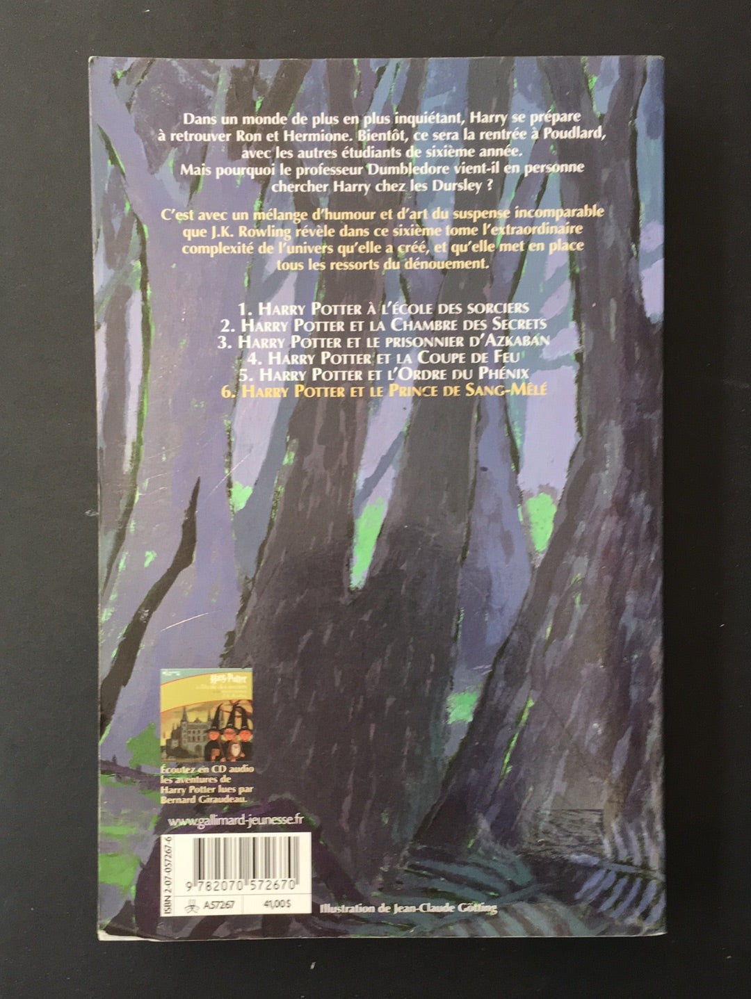 HARRY POTTER - TOME 06 - ET LE PRINCE DE SANG-MÊLÉ