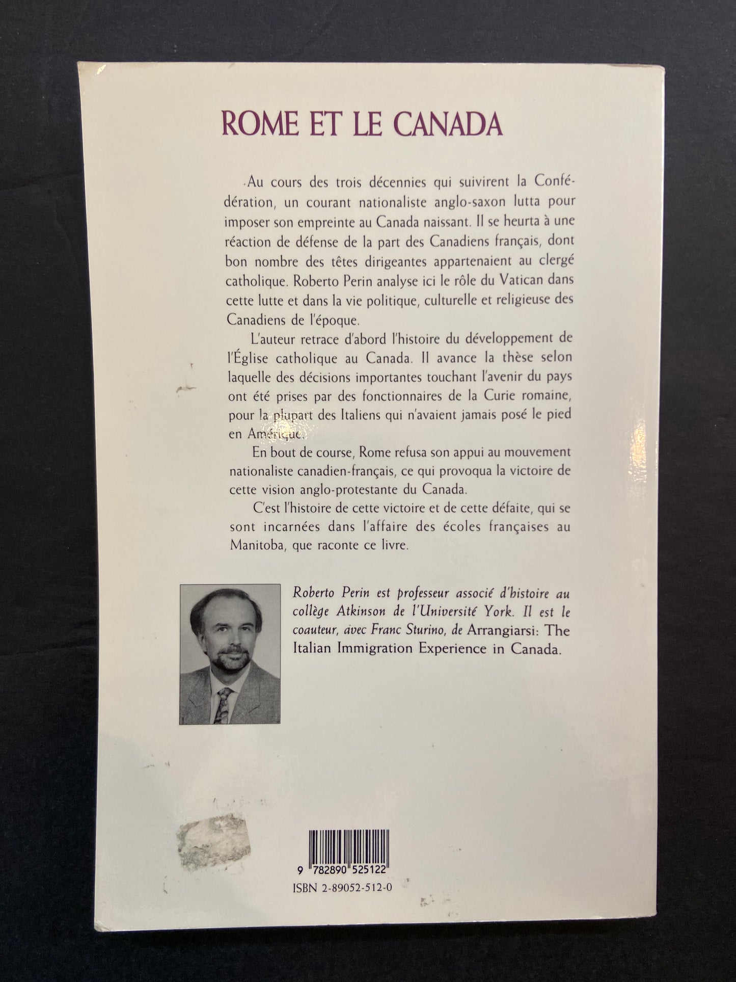 ROME ET LE CANADA