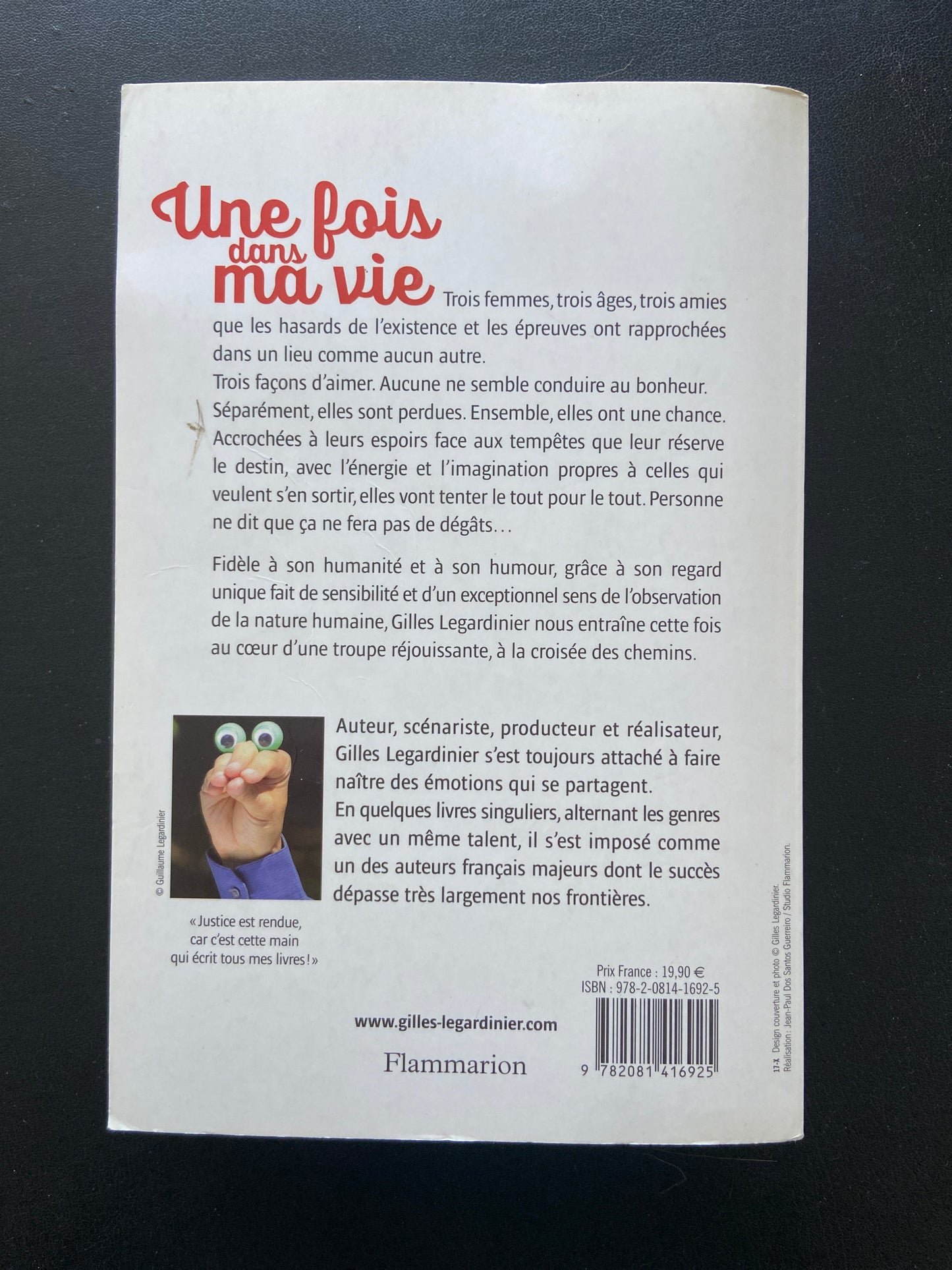UNE FOIS DANS MA VIE