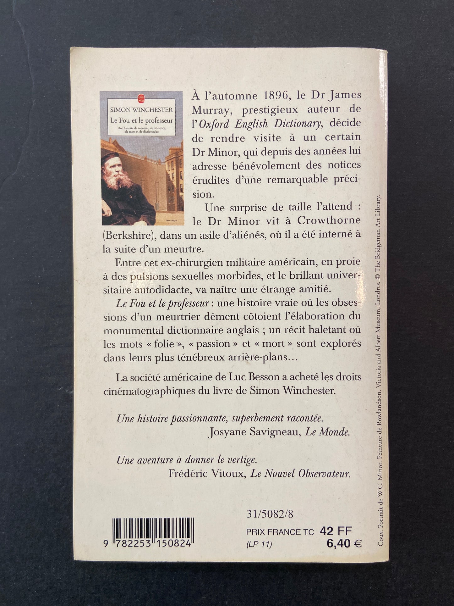 LE FOU ET LE PROFESSEUR