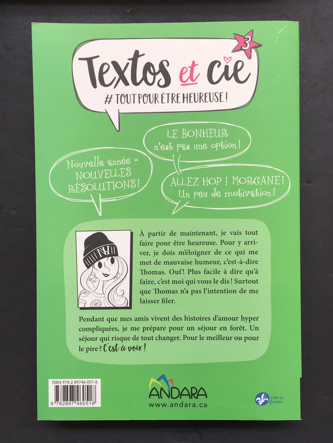 TEXTOS ET CIE - T.03 #TOUT POUR ÊTRE HEUREUSE!
