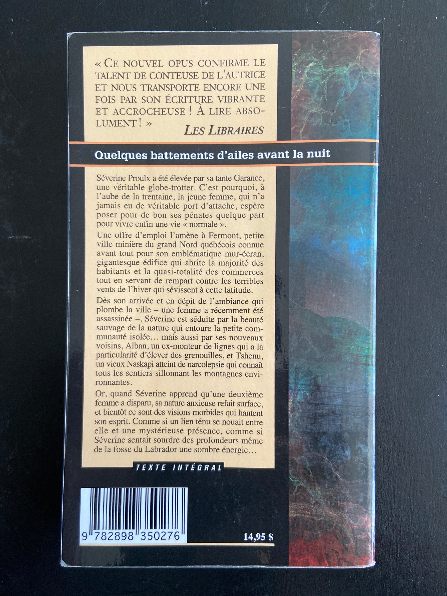 QUELQUES BATTEMENTS D'AILES AVANT LA NUIT