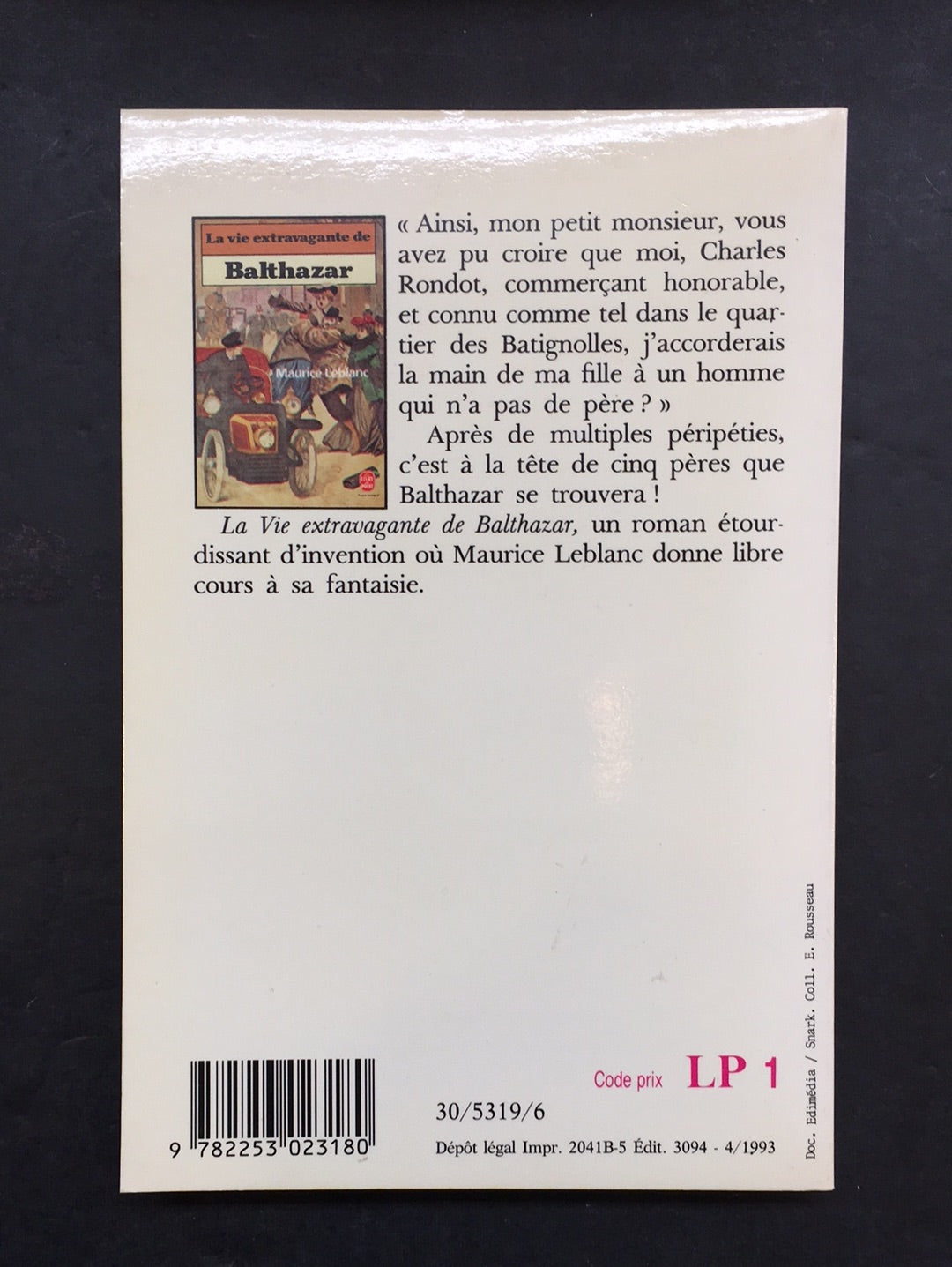 LA VIE EXTRAVAGANTE DE BALTHAZAR