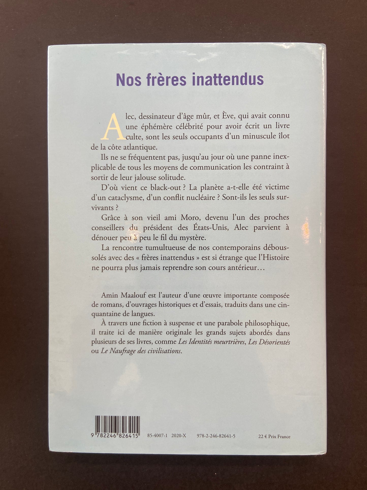 NOS FRÈRES INATTENDUS