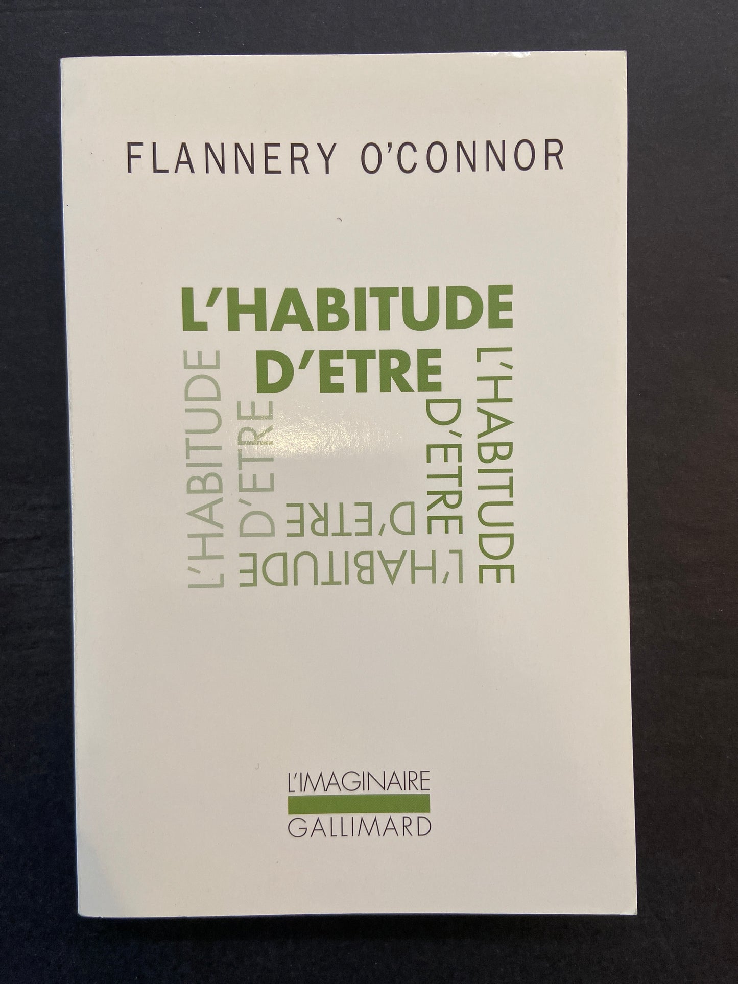 L'HABITUDE D'ÊTRE