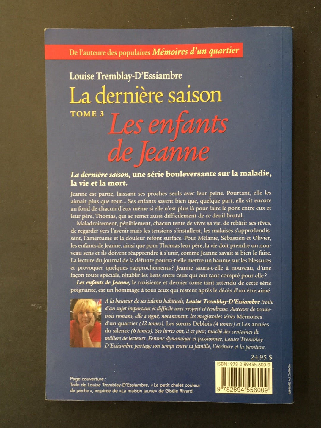 LA DERNIÈRE SAISON - T.03 LES ENFANTS DE JEANNE